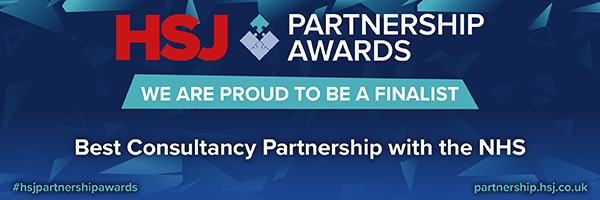 HSJ Partnership Award: Best Consultancy Partnership with the NHS Finalist Badge