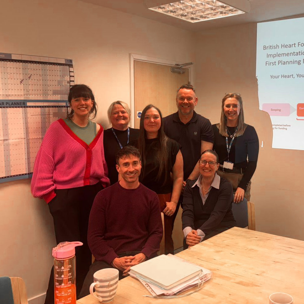 Supporting a new community heart health programme in North Doncaster